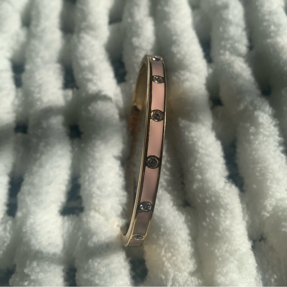 Kate Spade pink gold bangle sparkle - Picture 4 of 10